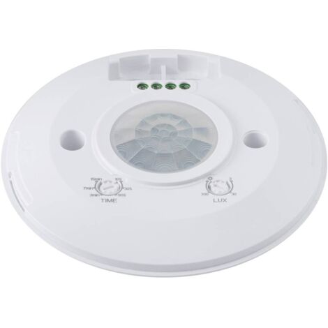 Détecteur de mouvements PIR Renkforce 1488533 plafond 360 ° relais blanc IP20