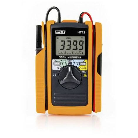 HT Instruments HT12 Multimètre , Pince ampèremétrique numérique CAT II 600 V, CAT III 300 V Affichage (nombre de points