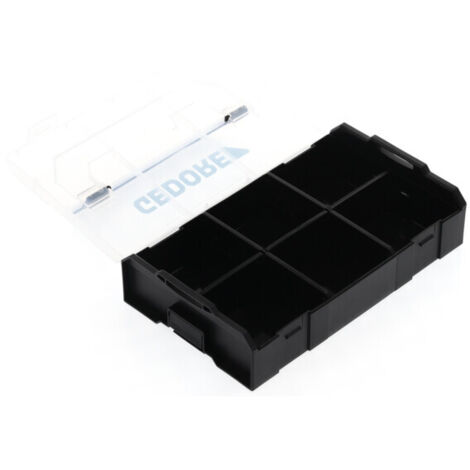 Gedore 2950529 Boîte à outils vide plastique noir, transparent S913801 (1/5)