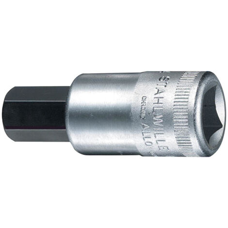 Douille-embout 6 pans intérieurs 12 mm Longueur: 60 mm Stahlwille 03050012 Propulseur: 1/2 (12.5 mm) 1 pc(s)
