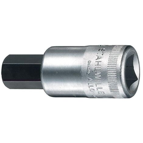 Douille-embout 6 pans intérieurs 19 mm Longueur: 60 mm Stahlwille 03050019 Propulseur: 1/2 (12.5 mm) 1 pc(s)