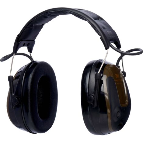 3M – Casque antibruit actif 26 dB – Protection auditive à impulsion – Coquilles à double compartiment – Résistant aux intempéries (1/8)