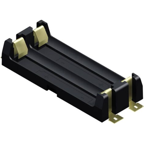 Support de pile 2x LR6 (AA) Keystone Electronics 1012 montage en surface CMS (L x l x H) 69 x 30 x 15 mm S331611 (1/2)