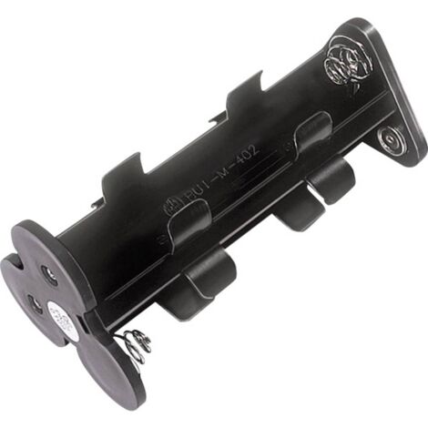 Support de pile 6x LR14 (C) MPD BU1-M-402 raccordement par pôles de contact (L x l x H) 112 x 53 x 48 mm 1 pc(s)