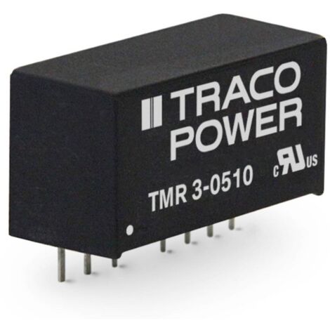 Convertisseur CC/CC pour circuits imprimés TracoPower TMR 3-0512 Nbr. de sorties: 1 x 5 V/DC 12 V/DC 250 mA 3 W 1 pc(s) (1/3)