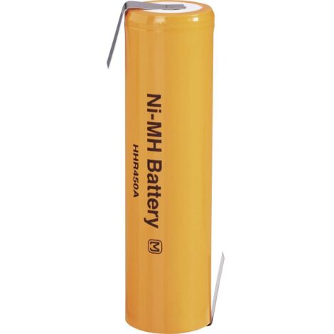 Panasonic HHR450A-LF Pile rechargeable spéciale 4/3 FA cosses à souder en Z NiMH 1.2 V 4500 mAh 1 pc(s)