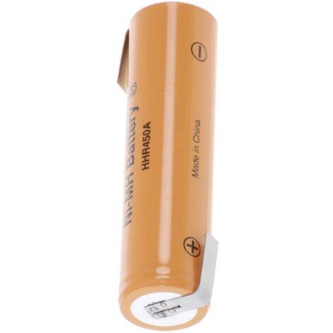 Batterie Panasonic HHR380A-LF NiMH 1,2V 3800 MAh - Format 4/3 A Avec Cosse à Souder