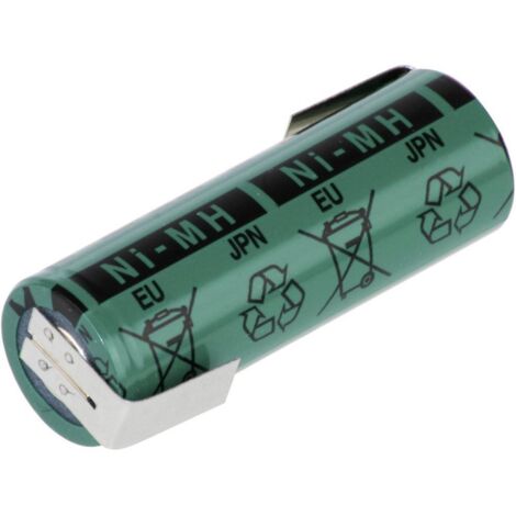 FDK HR-AU-LF Pile rechargeable spéciale A cosses à souder en Z NiMH 1.2 V 2700 mAh 1 pc(s)