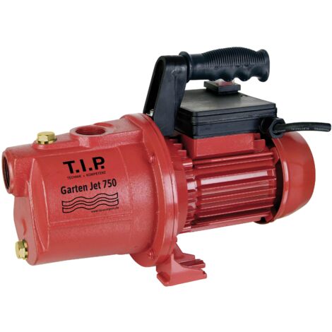 T.I.P. – Pompe de surface 2800 l/h – Hauteur de refoulement 42 m – Puissance 600 W – Auto-aspirante jusqu'à 9 m – 230 V - A43048 (1/7)