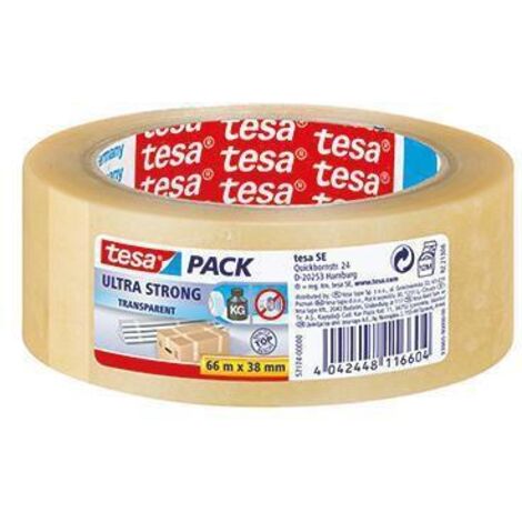 Ruban adhésif d'emballage tesapack® tesa 57174-00000-02 transparent (L x l) 66 m x 38 mm caoutchouc 1 pc(s) (1/4)