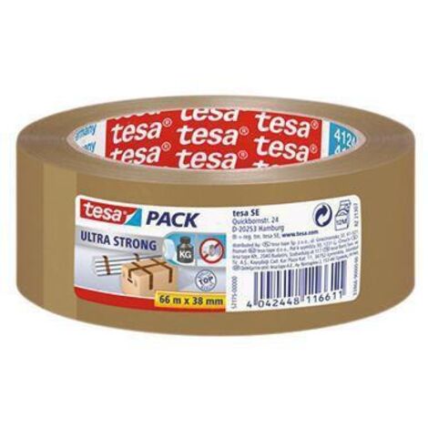 Ruban adhésif d'emballage tesapack® tesa 57175-00000-02 marron (L x l) 66 m x 38 mm caoutchouc 1 pc(s) (1/5)