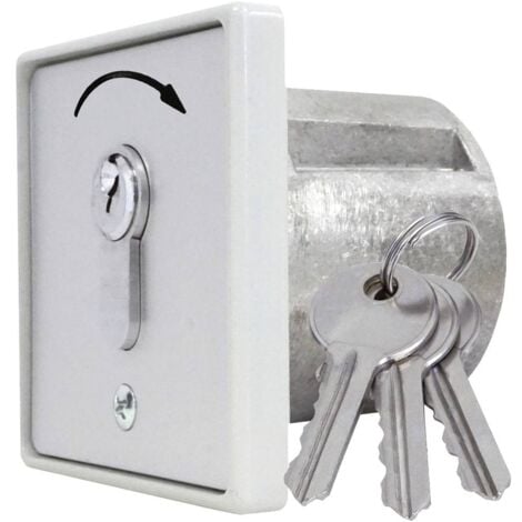 Kaiser Nienhaus 322700 Interrupteur à clé pour motorisation de portail encastré