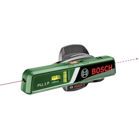 Niveau à bulle laser Bosch Home and Garden PLL 1 P 0603663300 20 m 0.5 mm/m