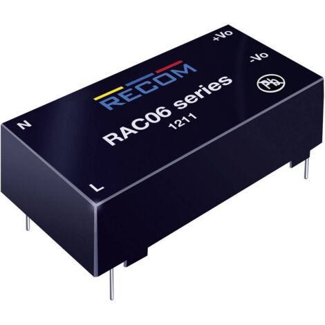 Alimentation CA/CC pour circuits imprimés RECOM RAC06-12SC 12 V/DC 0.5 A 6 W W79691 (1/2)