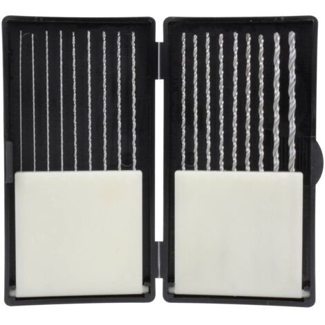 DONAU ELEKTRONIK HSS275 HSS JEU DE FORETS POUR LE MÉTAL 18 PIÈCES TIGE CYLINDRIQUE 1 SET (1/3)