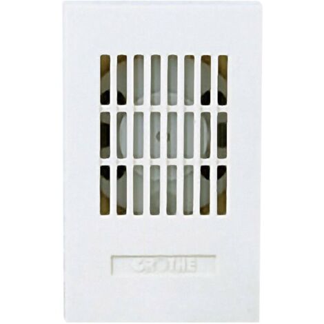 Grothe 24081 Sonnette 8 V (max) 85 dBA blanc W29331 (1/3)
