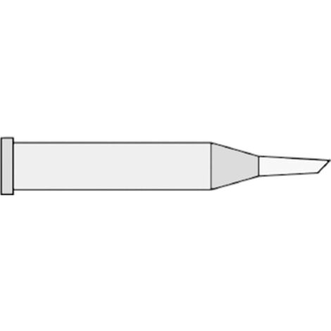 Weller XT GW3 Panne de fer à souder pour dépôt de soudure Taille de la panne 0.8 mm Longueur de la panne 41.5 mm Conten (1/2)