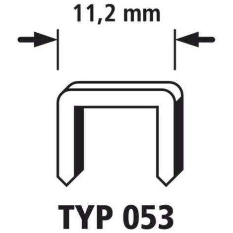 2000 agrafes larges type 053 Wolfcraft 7026000