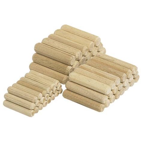 Wolfcraft – 150 chevilles longues en bois hêtre ø8x40mm – Pour bois dur – Vissage rapide en série – Lot de 150 pièces (1/10)