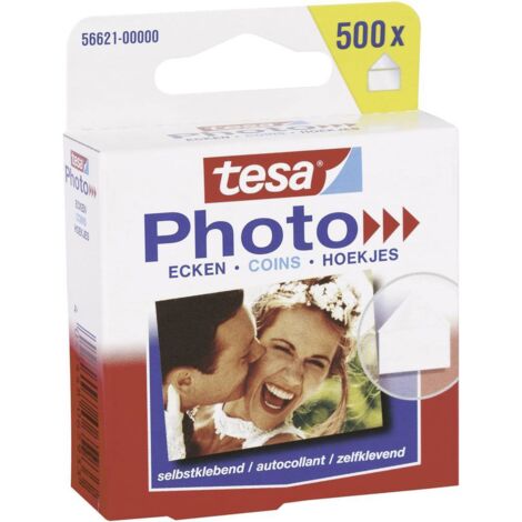 Angle tesa® Photo tesa 56621-00000-00 (l x H) 17 mm x 19 mm transparent 500 pc(s) (1/4)