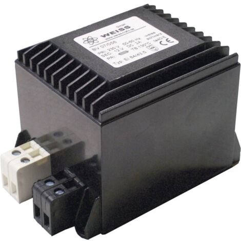 Weiss Elektrotechnik 07/058 Transformateur d'alimentation compact 1 x 230 V 1 x 12 V/DC 24 W 2 A