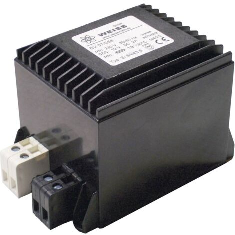 Weiss Elektrotechnik 07/058 Transformateur d'alimentation compact 1 x 230 V 1 x 12 V/DC 24 W 2 A