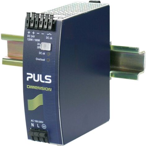 Alimentation rail DIN PULS DIMENSION QS5.241 28 V/DC 5 A 120 W 1 x (1/3)