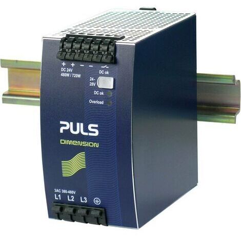 PULS QT20.241 Alimentation rail DIN 24 V/DC 20 A 480 W Nbr. de sorties:1 x Contenu 1 pc(s) S99506 (1/5)