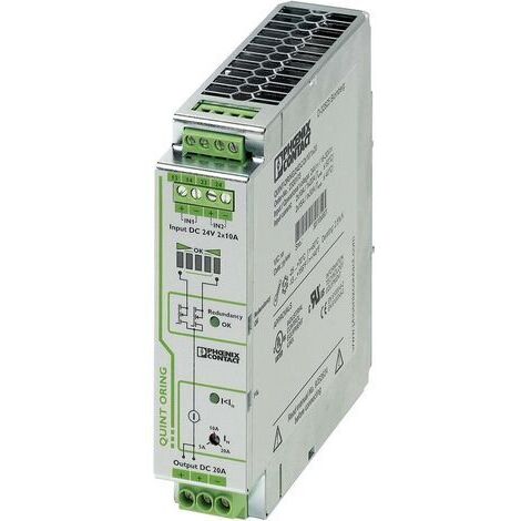 Phoenix Contact 2320173 Module de redondance rail DIN 20 A Nbr. de sorties: 1 x (1/4)