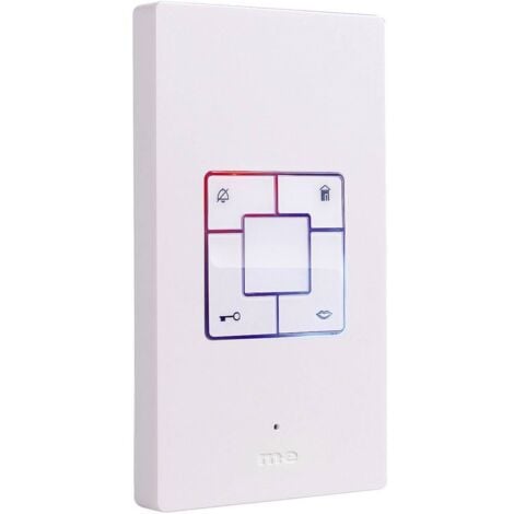 m-e modern-electronics Vistus Citofono Cablato Unità interna Bianco