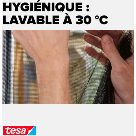 Moustiquaire pour fenêtre tesa 55670-00021-03 (l x H) 1000 mm x 1000 mm anthracite 1 pc(s)