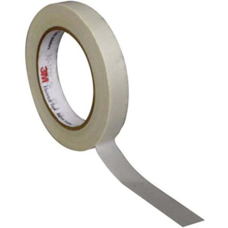 Ruban adhésif toilé 69 3M ET6915X33 blanc (L x l) 33 m x 15 mm silicone 1 pc(s) S19851 (1/2)