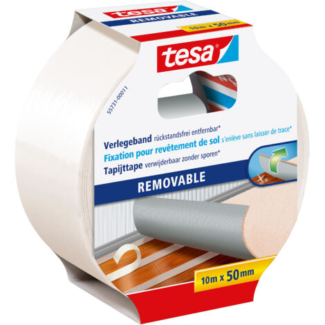Ruban de pose tesa 55731-00011-11 transparent (L x l) 10 m x 50 mm acrylate 1 pc(s) S11319