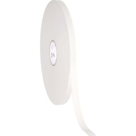 Ruban adhésif double-face Coroplast 4242P Coroplast 4242P-19 mm blanc (L x l) 33 m x 19 mm acrylique 1 pc(s) (1/2)