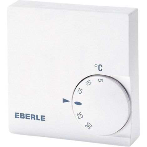 Eberle 111 1102 51 100 RTR-E 6124 Thermostat d'ambiance montage apparent (en saillie) programme journalier Chauffage avec baisse de la température 1 S87638