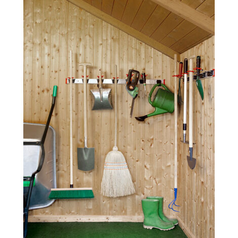 Support Outils de Jardin pour Barre de Charge | Tilt' Équipement Support Outils de Jardin pour Barre de Charge | Tilt' Équipement