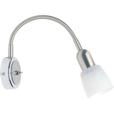 Projecteur mural Brilliant Sofia E14 40 W fer, chrome