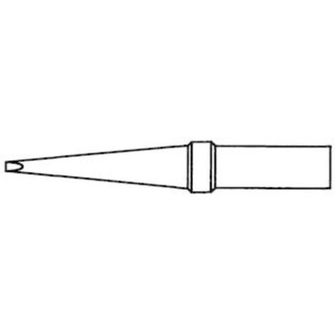 Weller 4ETL-1 Panne de fer à souder forme longue Taille de la panne 2 mm Contenu 1 pc(s) S66771