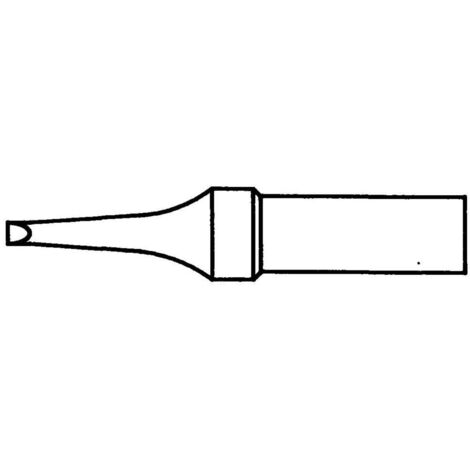 Weller 4ETR-1 Panne de fer à souder forme plate Taille de la panne 1.6 mm Contenu 1 pc(s) S66738