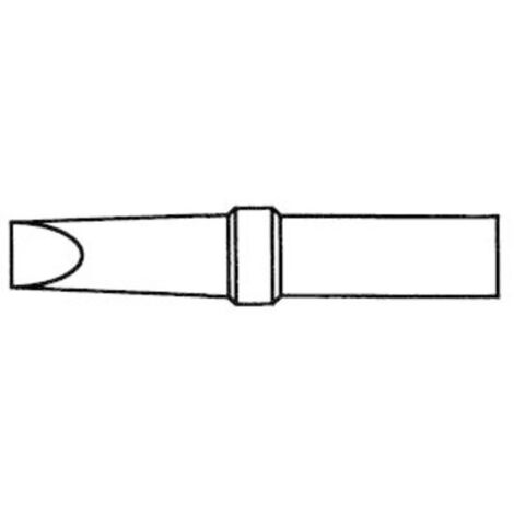 Weller 4ETE-1 Panne de fer à souder forme plate Taille de la panne 5.6 mm Contenu 1 pc(s) S66934