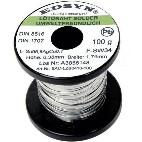 Fil de soudure 100G Edsyn SAC-LZB 0418 S66467 (1/5)