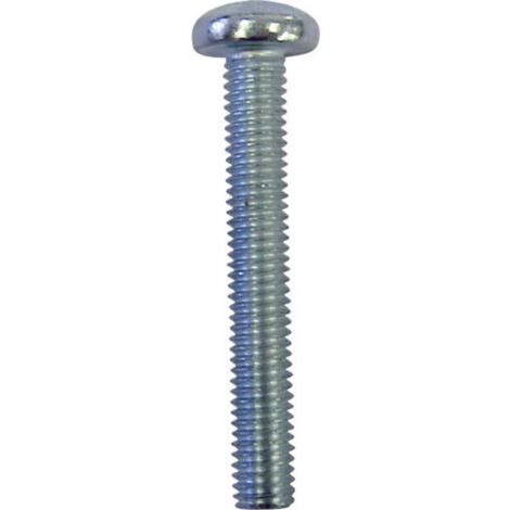 Vis à tête bombée TOOLCRAFT 839885 100 pc(s) M3 8 mm tête bombée profil Torx acier inoxydable N/A (1/2)