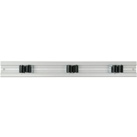 Barre de rangement 3 supports renforcés 25 mm sur rail Prax 3-V25Vario