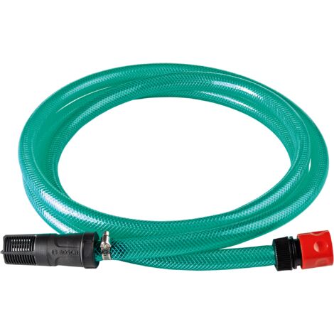Tuyau D'aspiration 1,5 M Avec Filtre Pour Nettoyeur Haute Pression - Auto-amorçant - Compatible Karcher K2 à K7 - Plastique Transparent