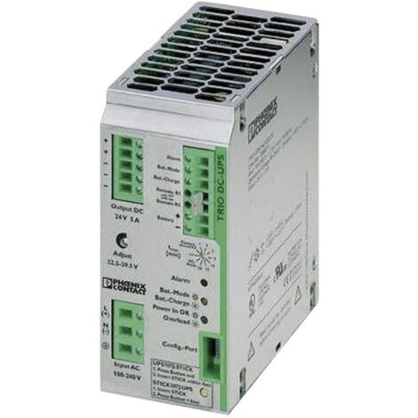 Phoenix Contact TRIO-UPS/1AC/24DC/ 5 Onduleur (ASI) industriel - Installation (rail DIN) S95003 (1/3)