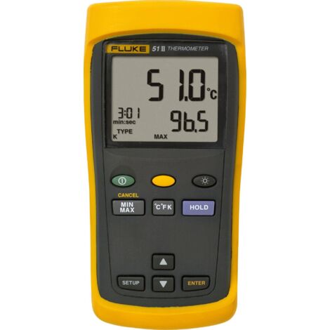 Fluke 51 II Appareil de mesure de température -250 - +1372 °C sonde J, K, T, E Y415951