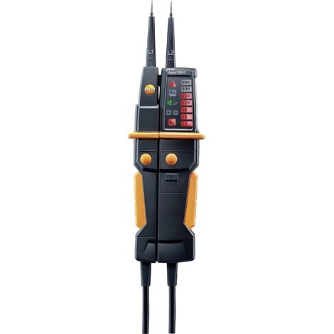 Testeur de tension à 2 pôles testo 750-2 CAT IV 600 V, CAT III 1000 V LED, LCD
