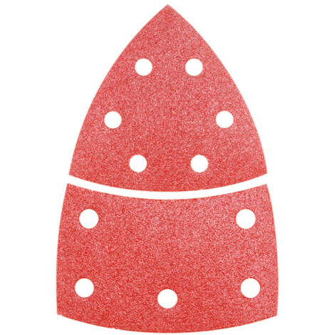 Bosch – Jeu de feuilles abrasives perforées 102 mm – Grain 40 – 10 pièces pour ponçage bois – Système auto-agrippant pour changement rapide