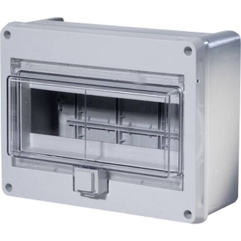 Armoire de distribution montage apparent (en saillie) F-Tronic KV10WDKE 7240052 Nombre de divisions = 10 Nbr de rangées (1/4)
