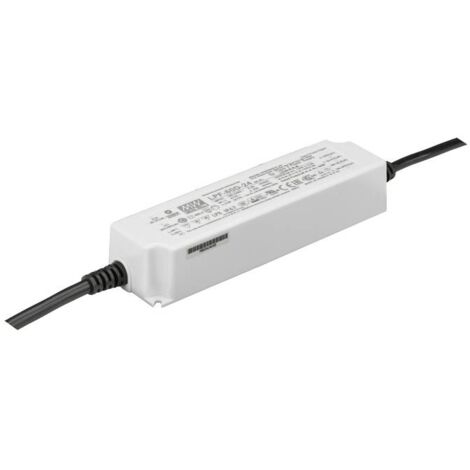 Driver LED Mean Well LPF-60D-24 40 W 24 V DC 2,5 A Tension fixe/courant constant A041581